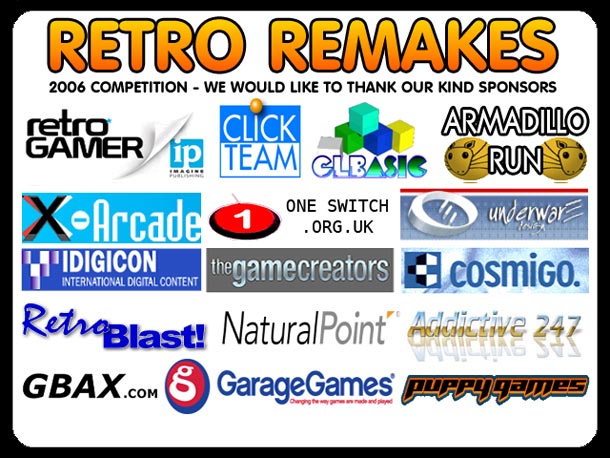 Retro Remakes 2006 Sponsors