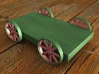 Miniature Wooden Wagon