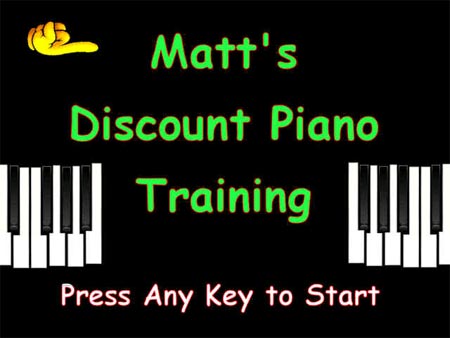 Matt's Discount Piano Training - 1